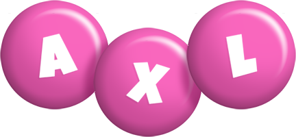 Axl candy-pink logo