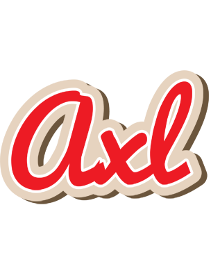 Axl chocolate logo