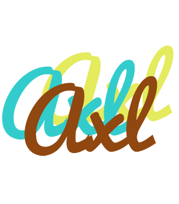Axl cupcake logo