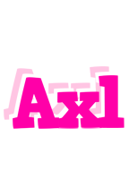 Axl dancing logo