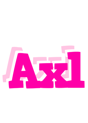 Axl dancing logo