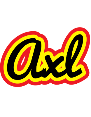 Axl flaming logo