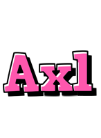 Axl girlish logo