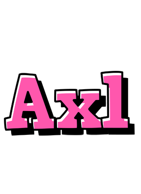 Axl girlish logo