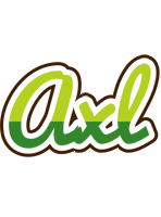 Axl golfing logo