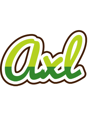 Axl golfing logo
