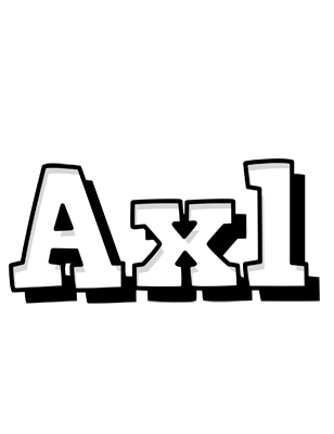 Axl snowing logo
