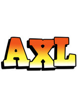 Axl sunset logo