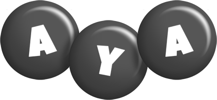 Aya candy-black logo