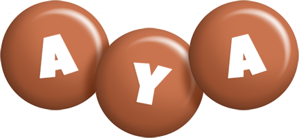 Aya candy-brown logo