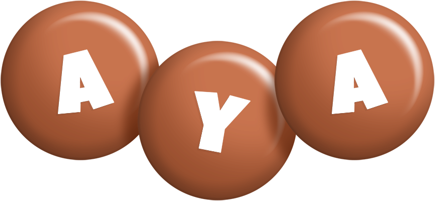 Aya candy-brown logo