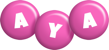 Aya candy-pink logo