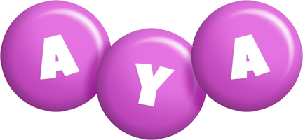 Aya candy-purple logo