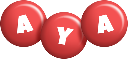 Aya candy-red logo