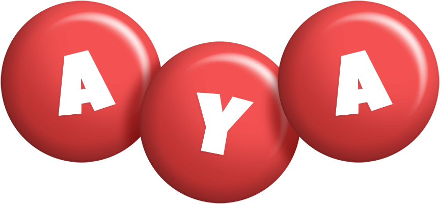Aya candy-red logo