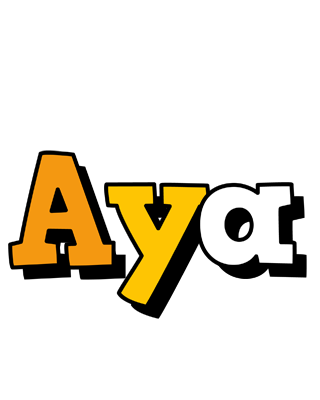 Aya cartoon logo