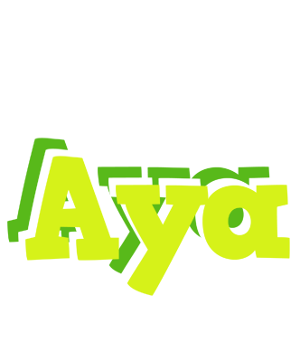Aya citrus logo