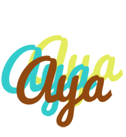 Aya cupcake logo