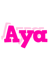 Aya dancing logo