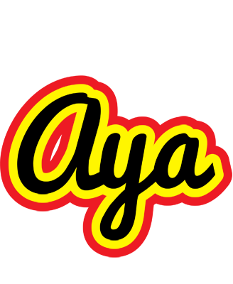 Aya flaming logo