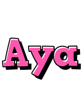 Aya girlish logo