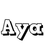 Aya snowing logo
