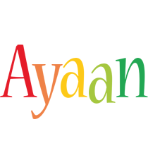 Ayaan birthday logo