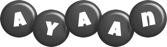 Ayaan candy-black logo