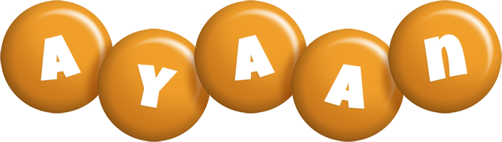 Ayaan candy-orange logo