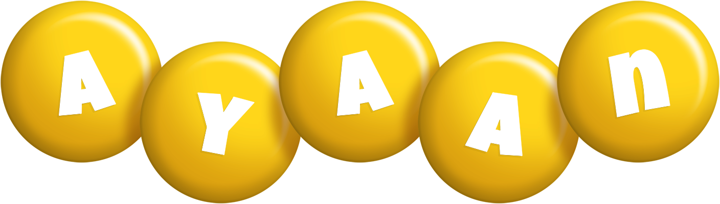 Ayaan candy-yellow logo