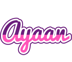 Ayaan cheerful logo