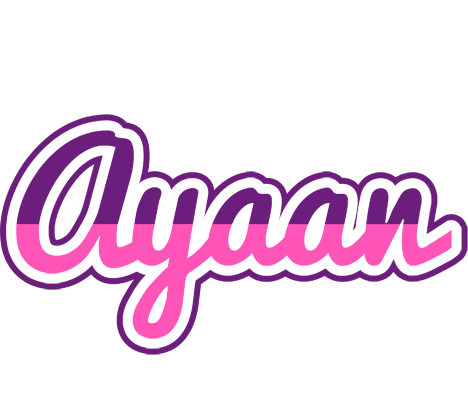 Ayaan cheerful logo