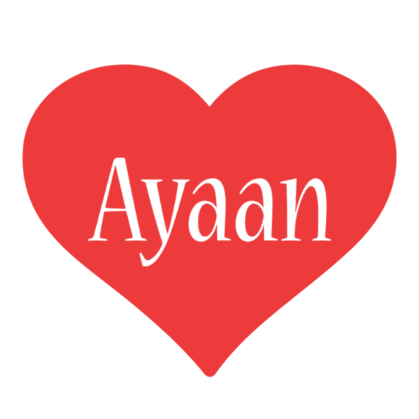 Ayaan love logo