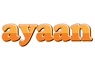 Ayaan orange logo