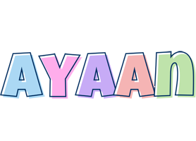 Ayaan pastel logo