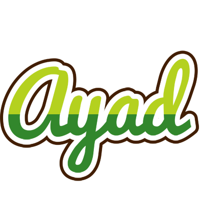 Ayad golfing logo