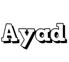 Ayad snowing logo