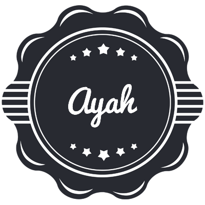 Ayah badge logo
