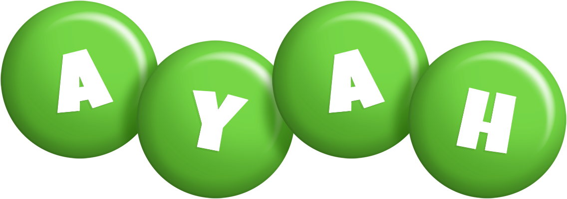 Ayah candy-green logo