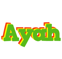 Ayah crocodile logo