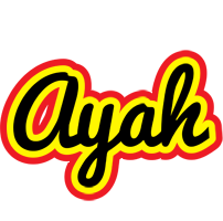 Ayah flaming logo