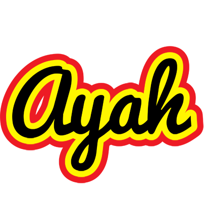 Ayah flaming logo