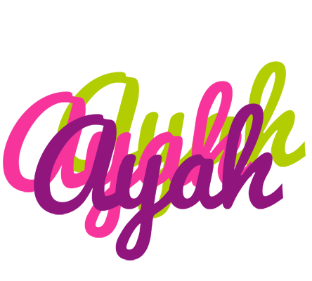 Ayah flowers logo