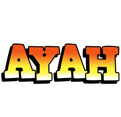 Ayah sunset logo