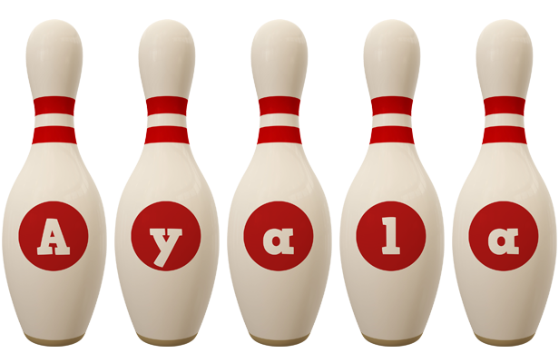 Ayala bowling-pin logo