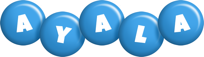 Ayala candy-blue logo