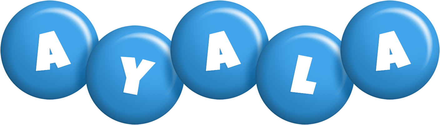 Ayala candy-blue logo