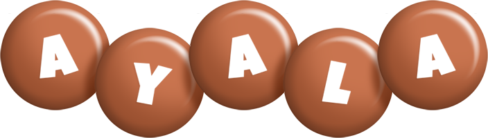 Ayala candy-brown logo
