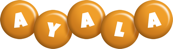 Ayala candy-orange logo