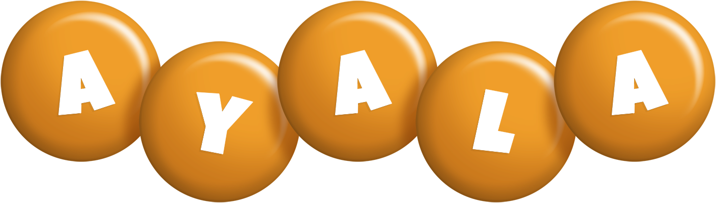 Ayala candy-orange logo